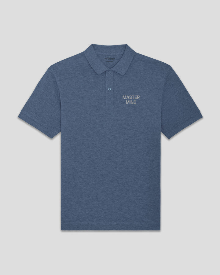 MASTER MIND piqué polo shirt