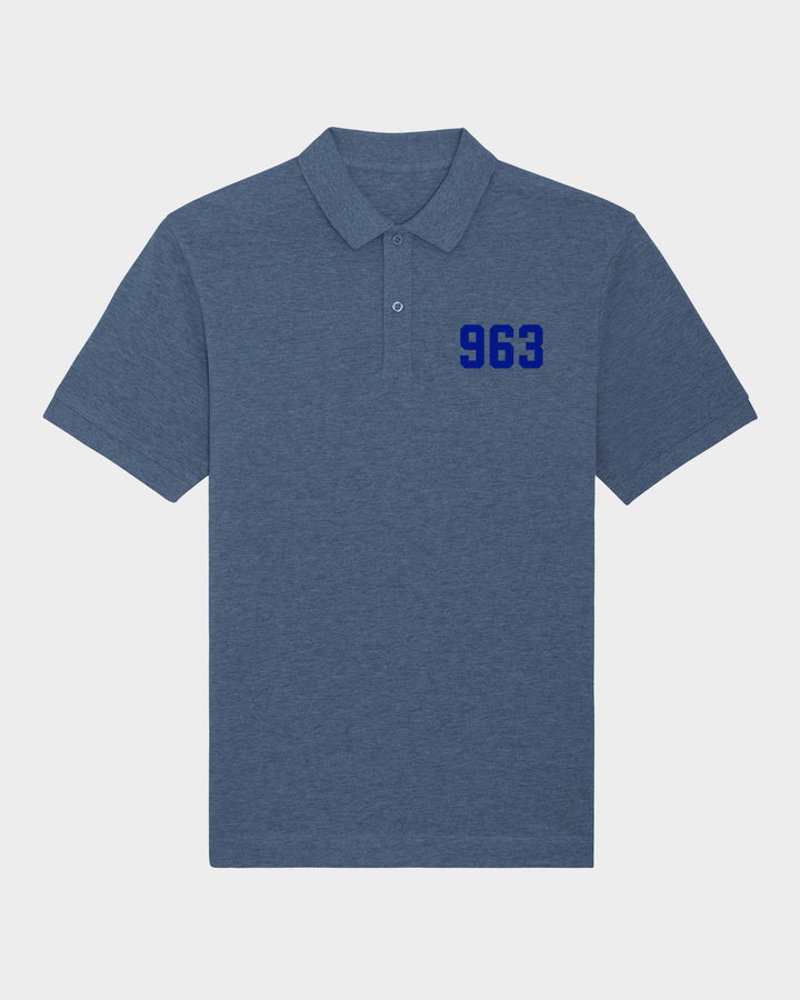 963 piqué polo shirt