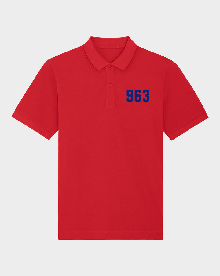 963 piqué polo shirt
