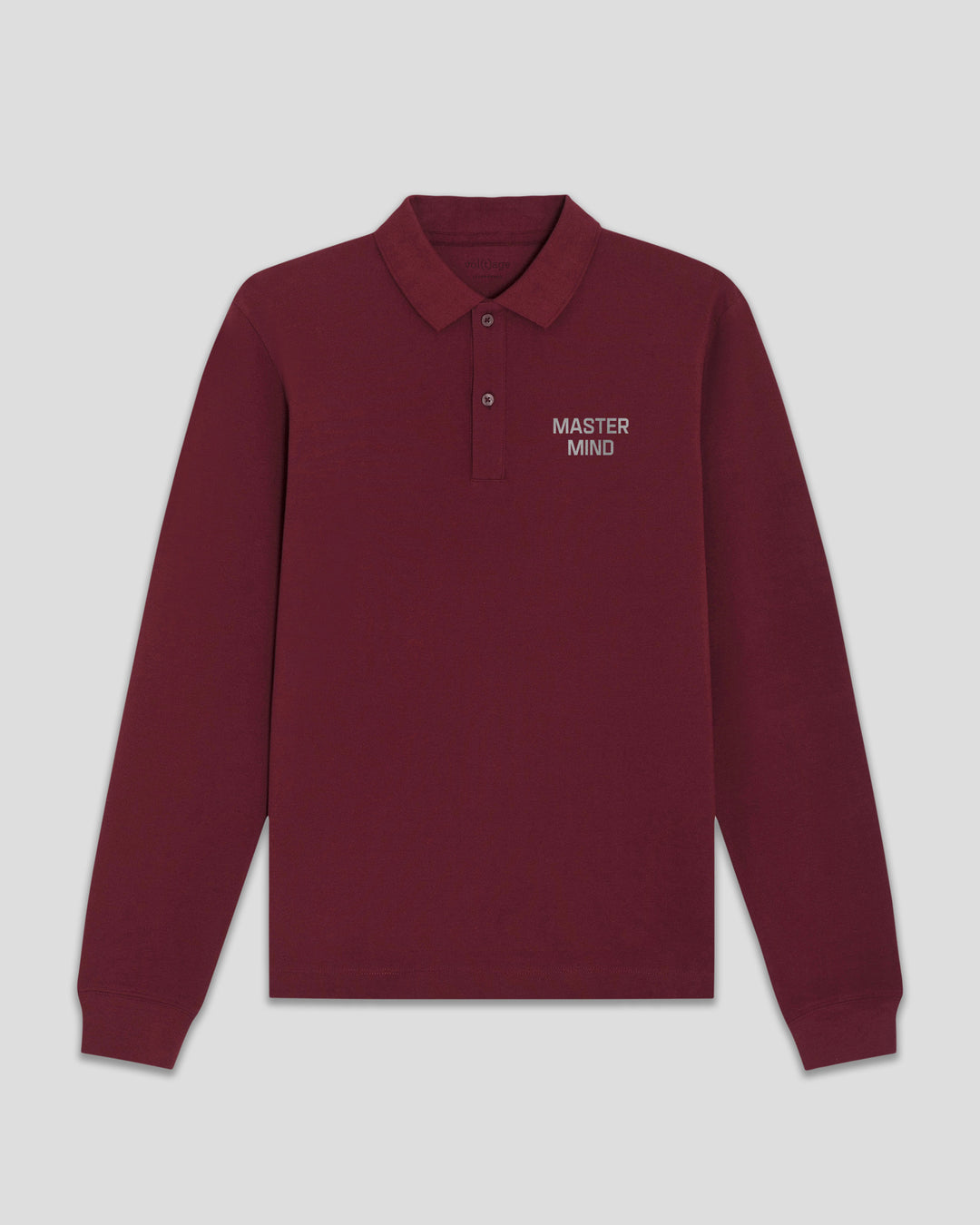 MASTER MIND piqué polo shirt