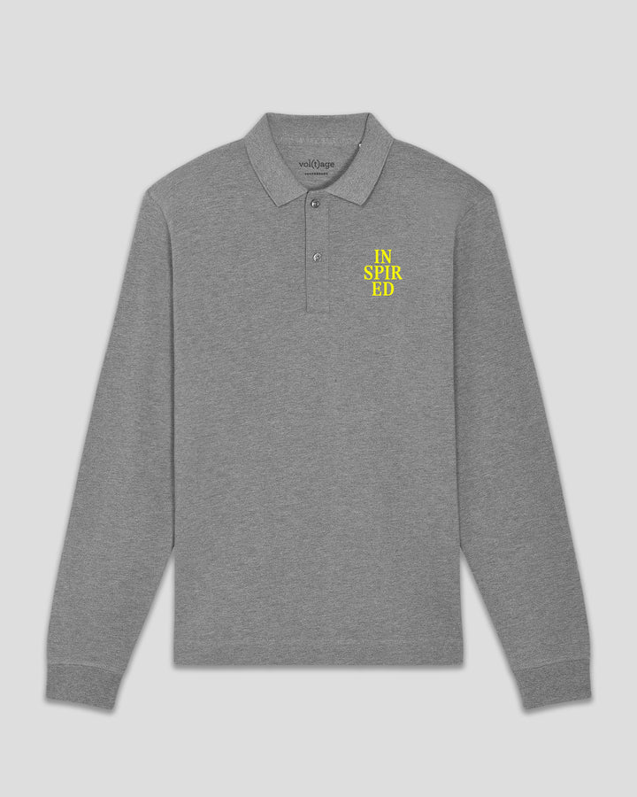 INSPIRED piqué polo shirt