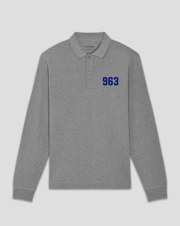 963 piqué polo shirt