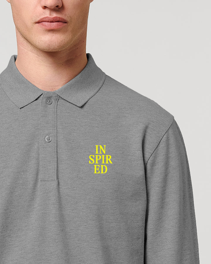 INSPIRED piqué polo shirt
