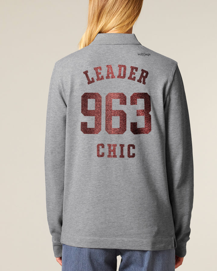 LEADER CHIC 963 piqué polo shirt
