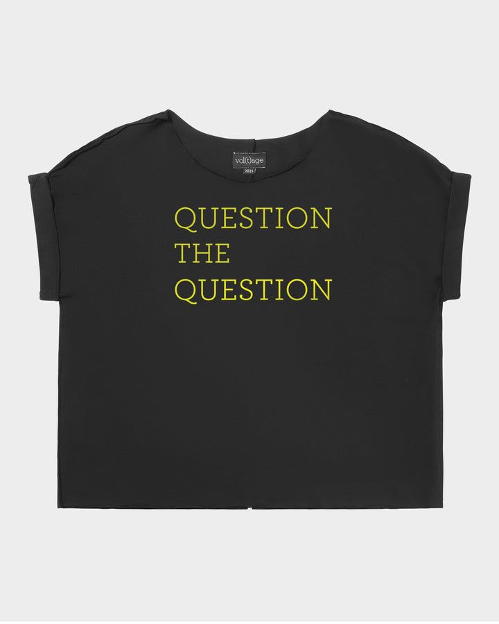 QUESTION THE QUESTION relaxed smart-tee