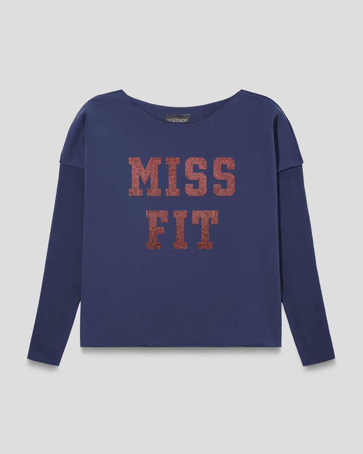 MISS FIT relaxed smart-shirt