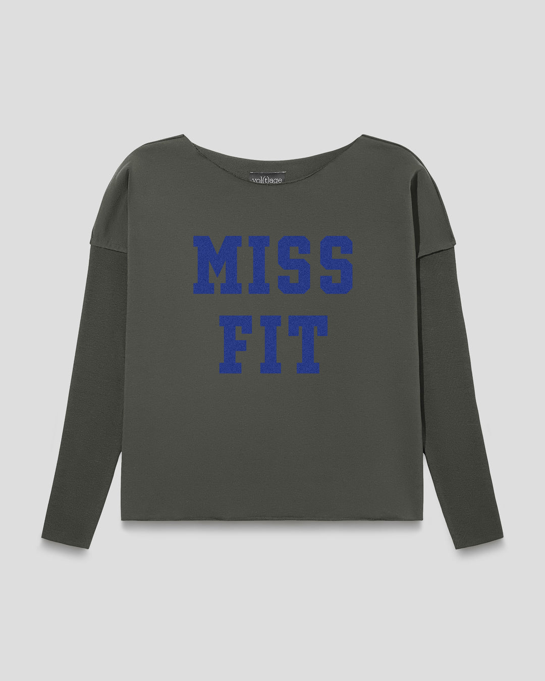 MISS FIT relaxed smart-shirt