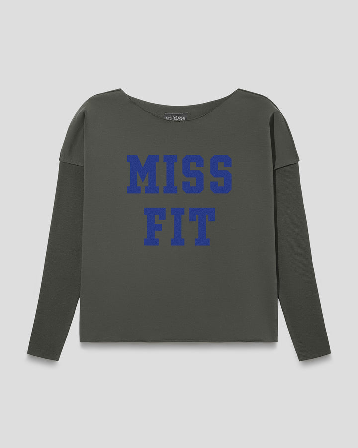 MISS FIT relaxed smart-shirt
