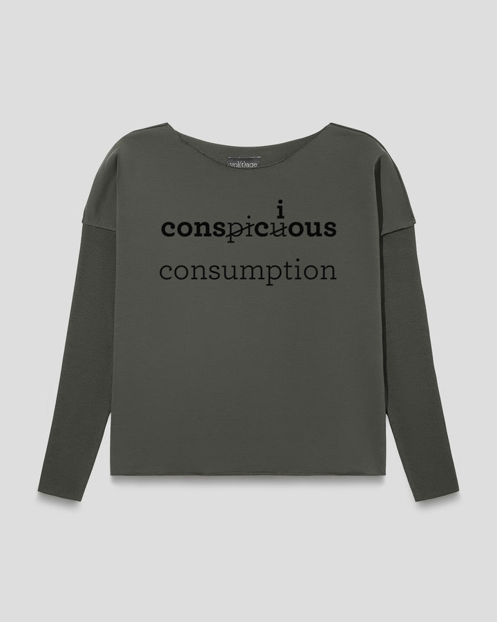 CONSCIOUS CONSUMPTION relaxed smart-shirt