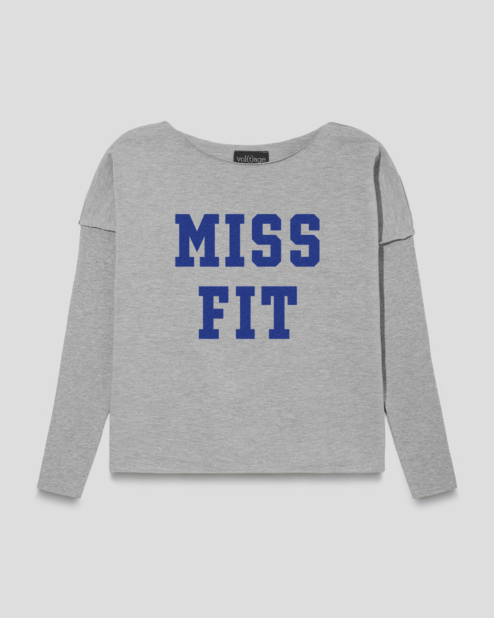 MISS FIT relaxed smart-shirt