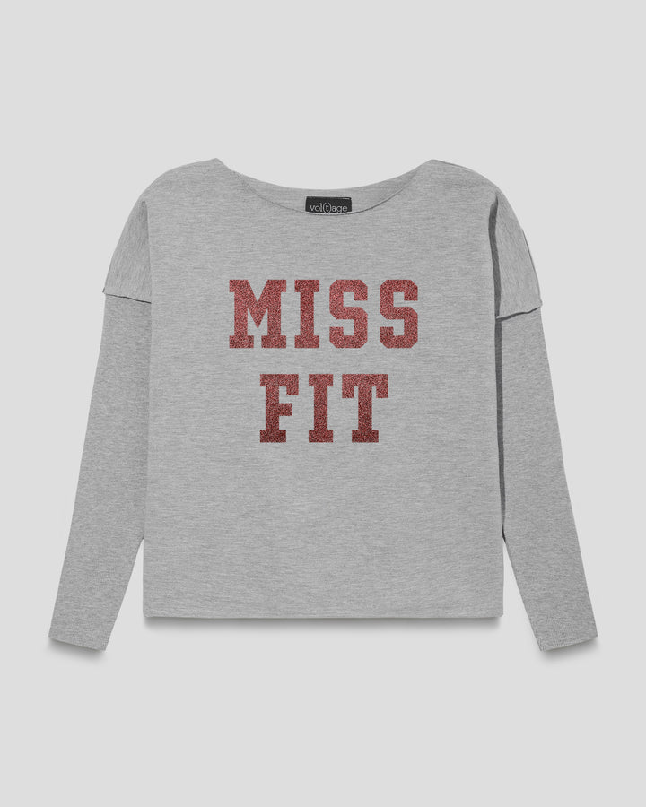 MISS FIT relaxed smart-shirt