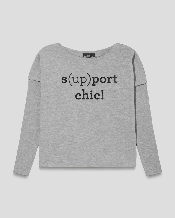 S(UP)PORT CHIC relaxed smart-shirt