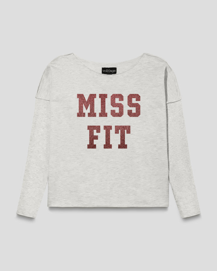 MISS FIT relaxed smart-shirt