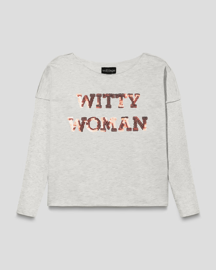 WITTY WOMAN smart-shirt