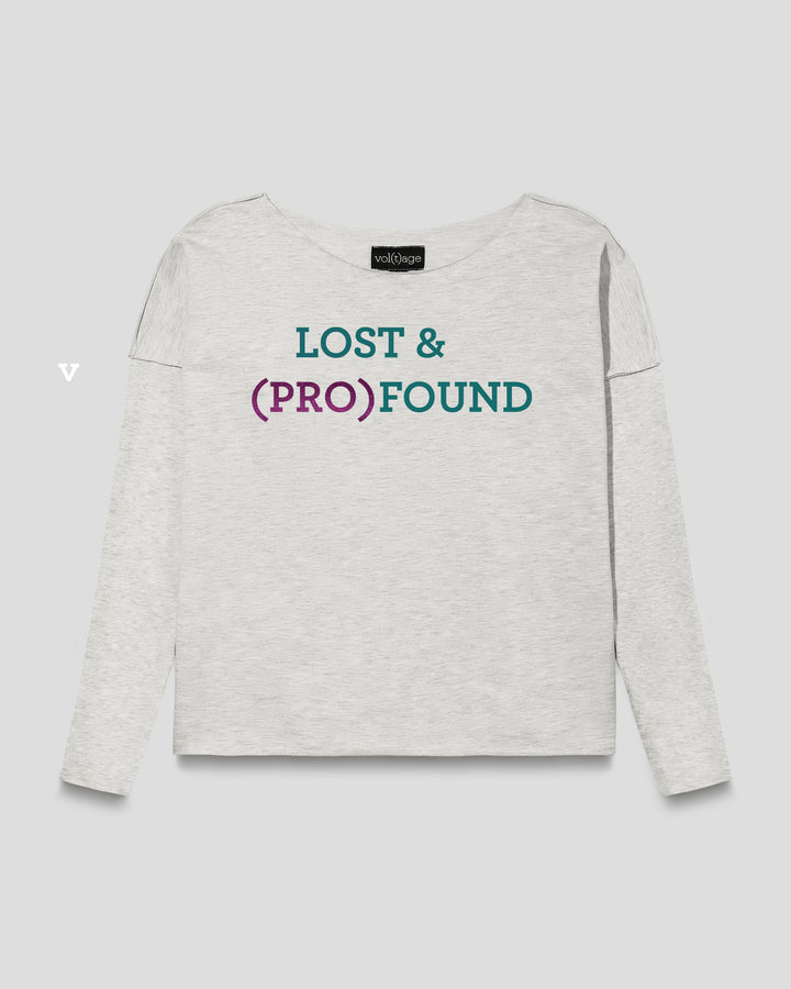 LOST & (PRO)FOUND relaxed smart-shirt