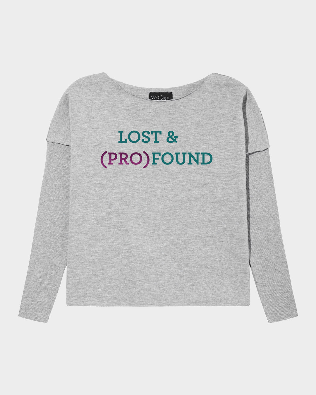 LOST & (PRO)FOUND relaxed smart-shirt