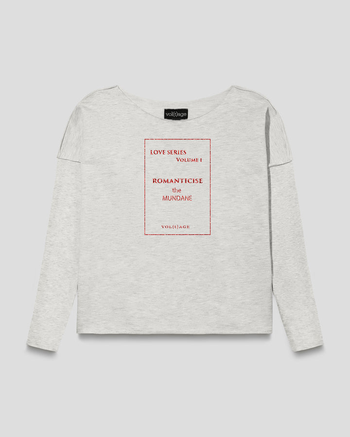 LOVE SERIES VOL I ROMANTICISE THE MUNDANE relaxed smart-shirt