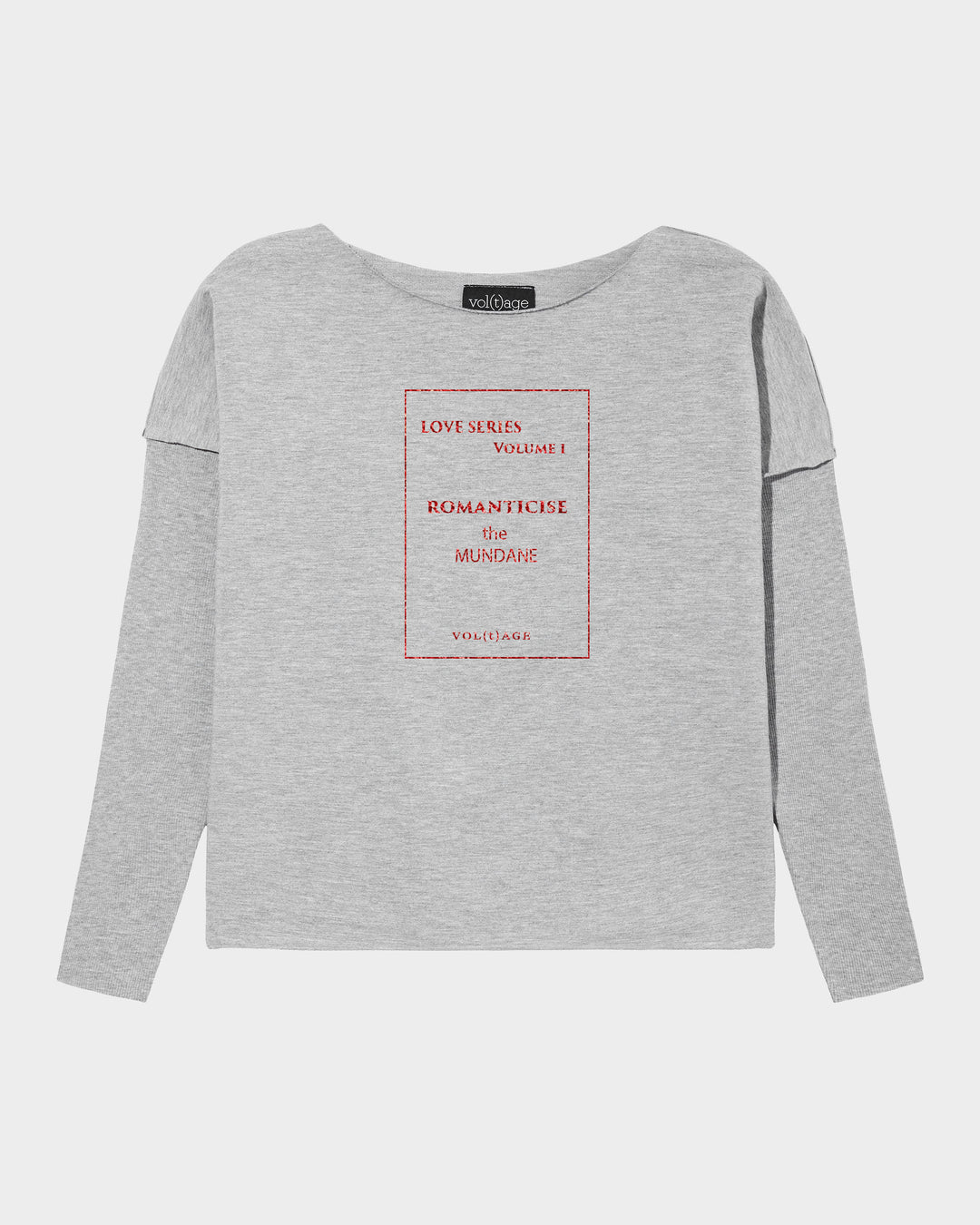 LOVE SERIES VOL I ROMANTICISE THE MUNDANE relaxed smart-shirt