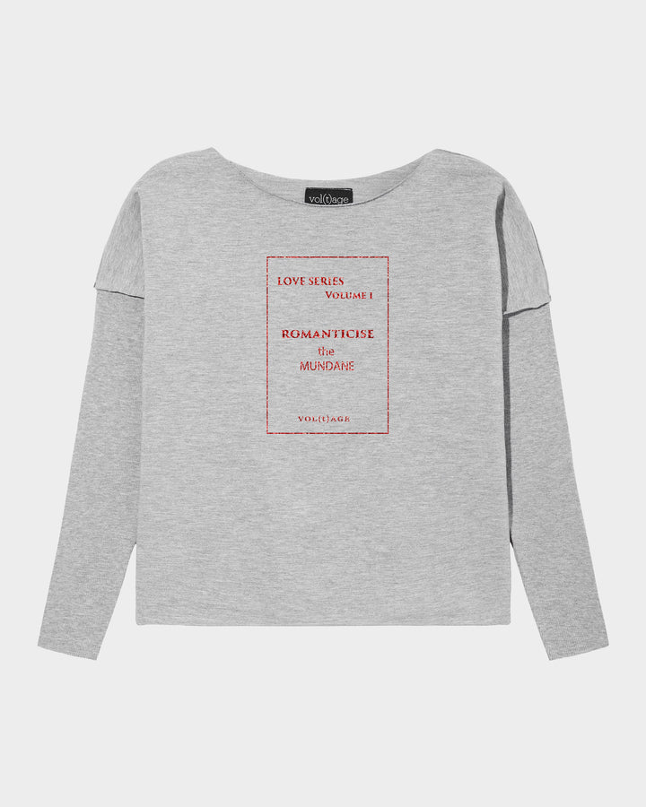 LOVE SERIES VOL I ROMANTICISE THE MUNDANE relaxed smart-shirt