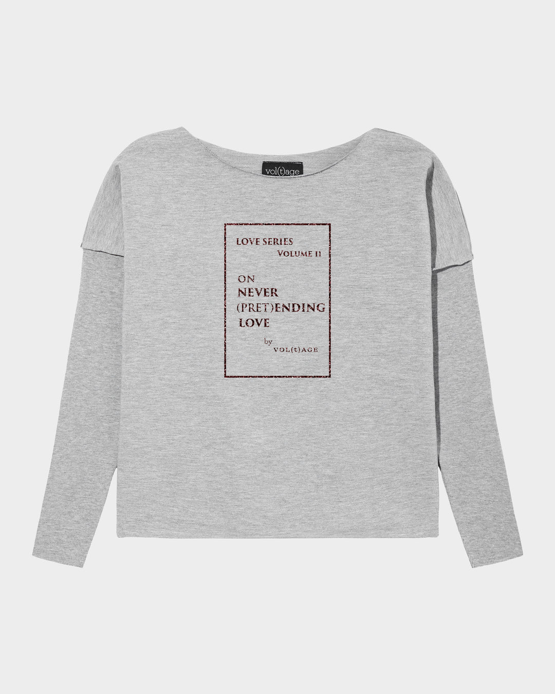 LOVE SERIES VOL II ON NEVER (PRET)ENDING LOVE relaxed smart-shirt