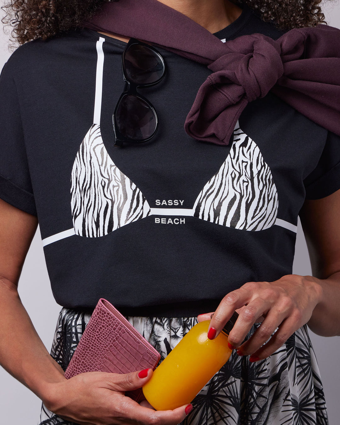 SASSY BEACH fitted smart-tee