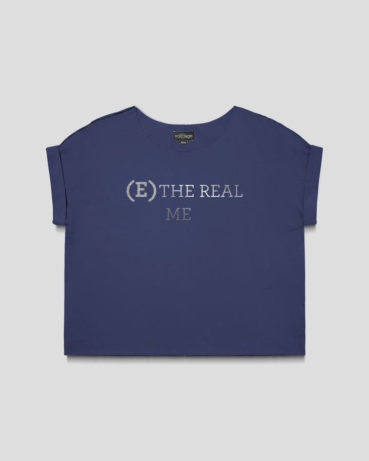 (E)THE REAL ME relaxed smart-tee