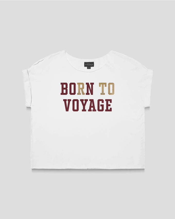 BORN TO VOYAGE relaxed smart-tee