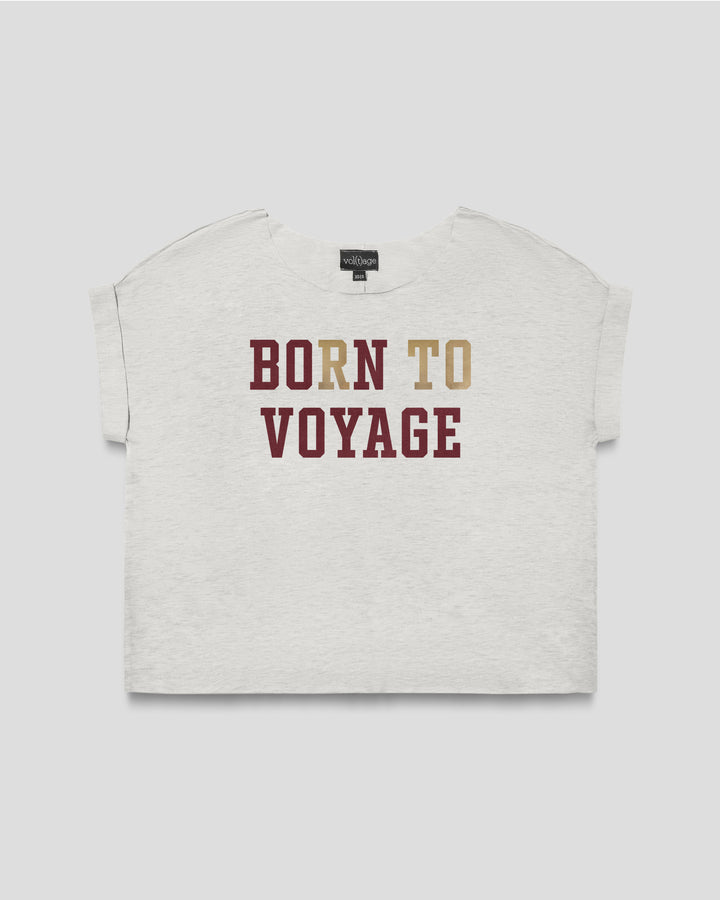 BORN TO VOYAGE relaxed smart-tee