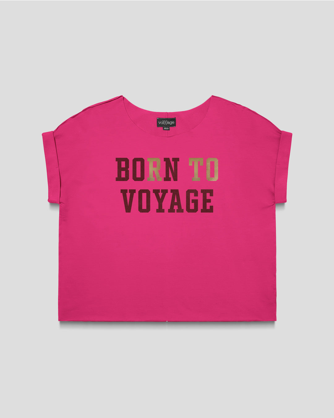 BORN TO VOYAGE relaxed smart-tee