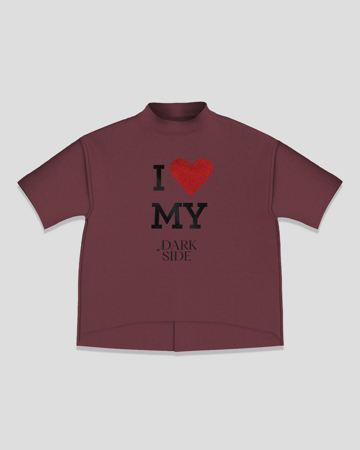 I LOVE MY DARK SIDE short train smart-tee