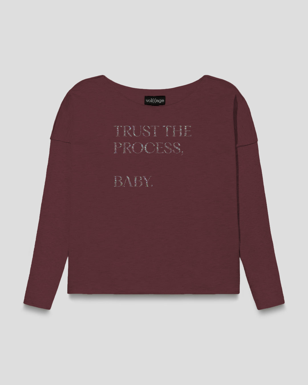 Trust The Process, Baby. relaxed smart-shirt