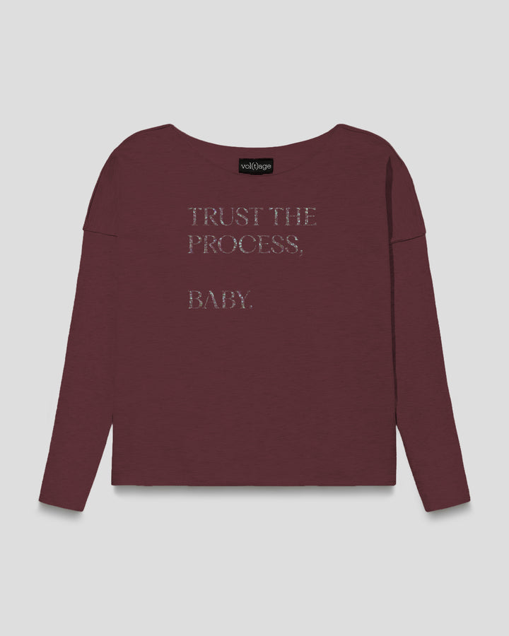 Trust The Process, Baby. relaxed smart-shirt