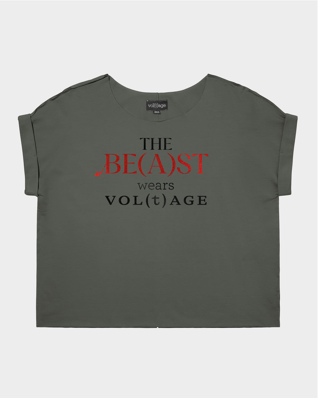 THE B(E)AST wears vol(t)age relaxed smart-tee
