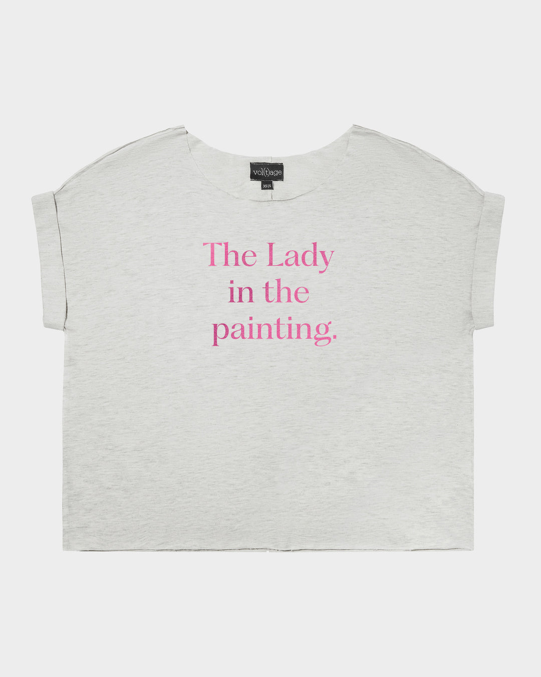 The Lady in the painting relaxed smart-tee