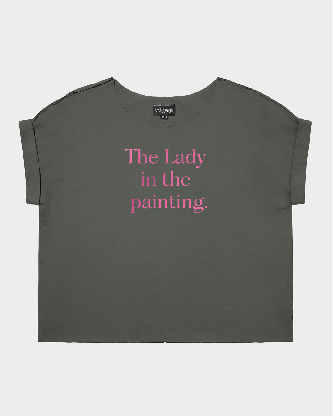 The Lady in the painting relaxed smart-tee