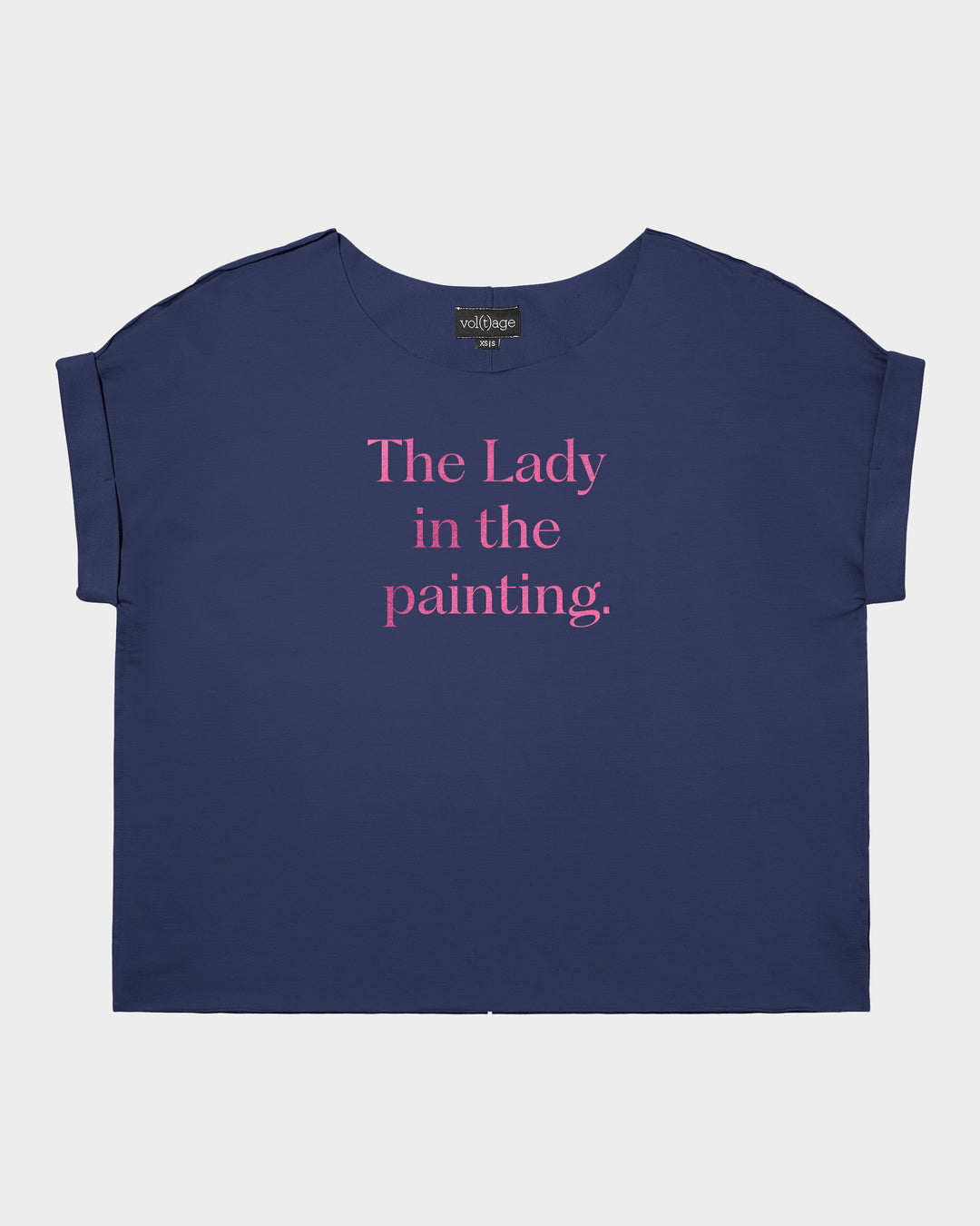 The Lady in the painting relaxed smart-tee