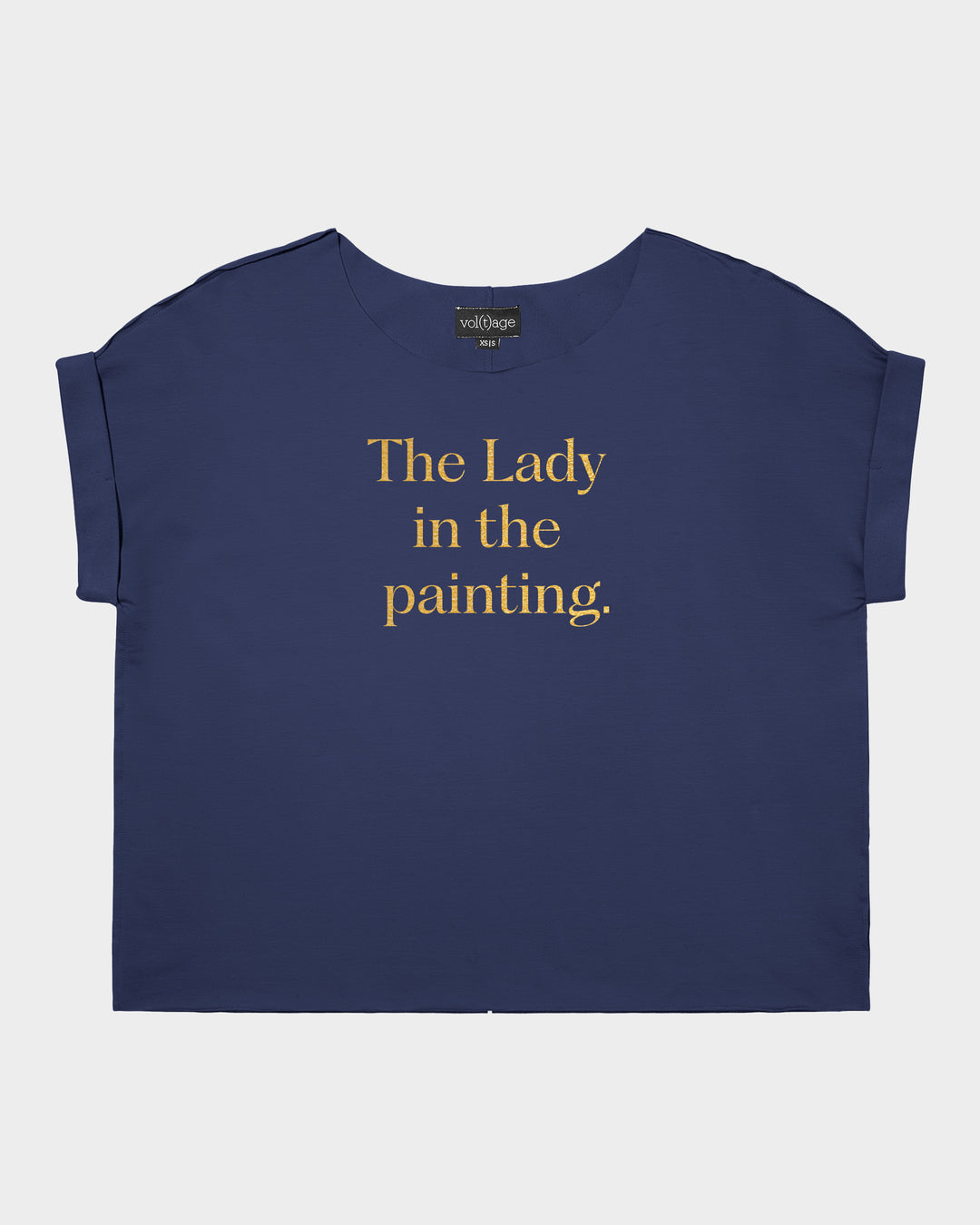 The Lady in the painting relaxed smart-tee