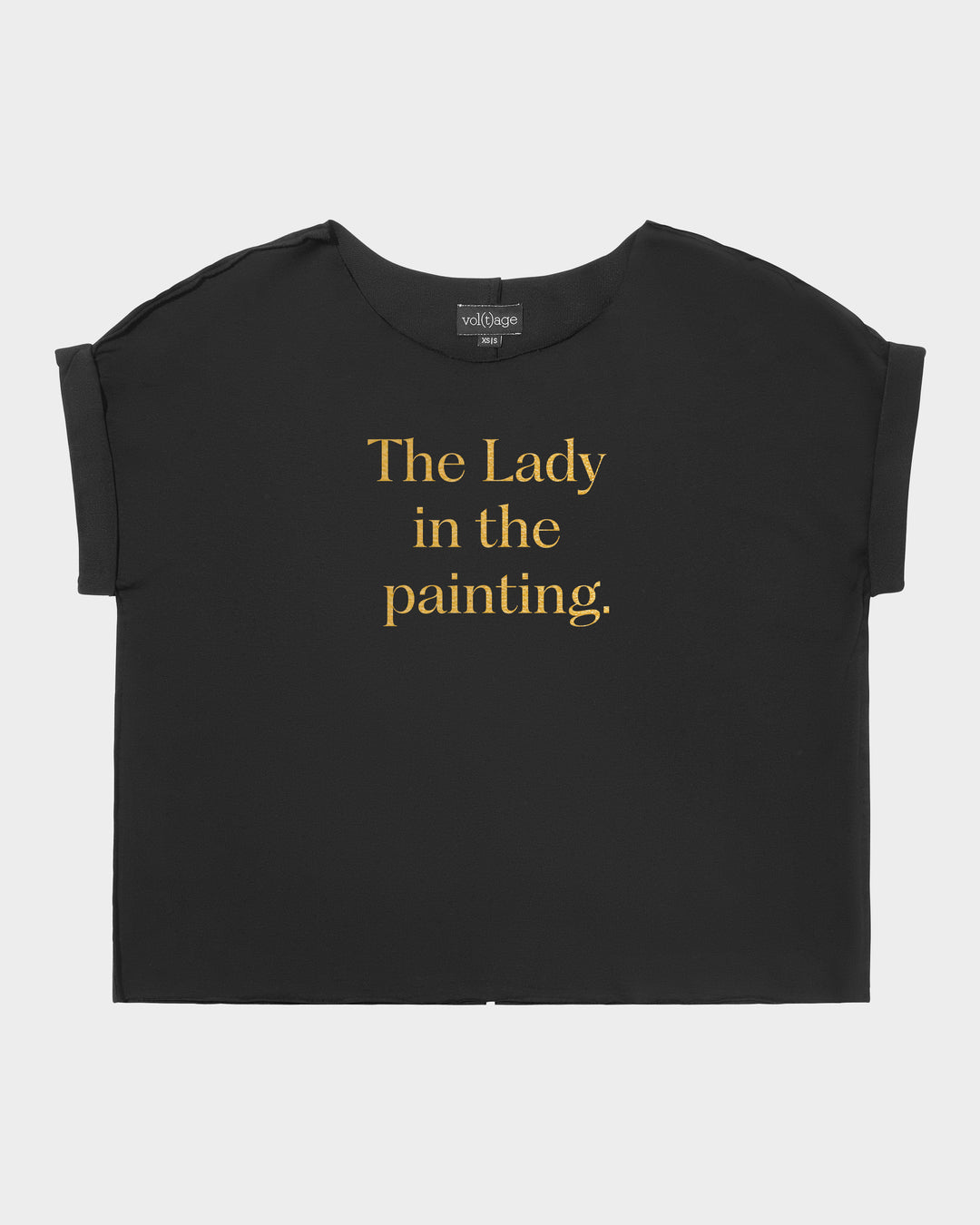 The Lady in the painting relaxed smart-tee