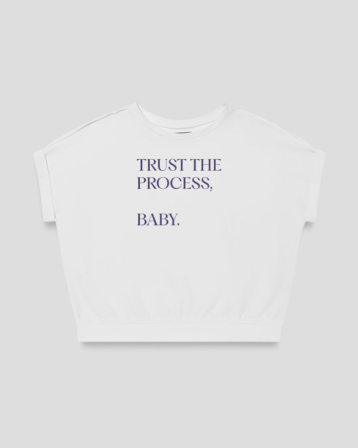 Trust The Process, Baby. fitted smart-tee