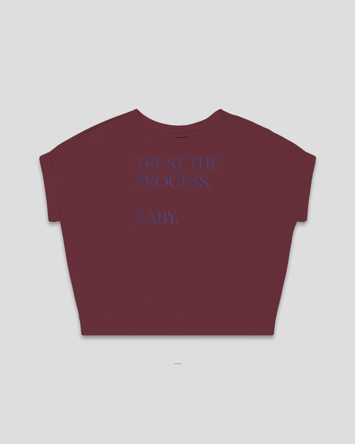 Trust The Process, Baby. fitted smart-tee
