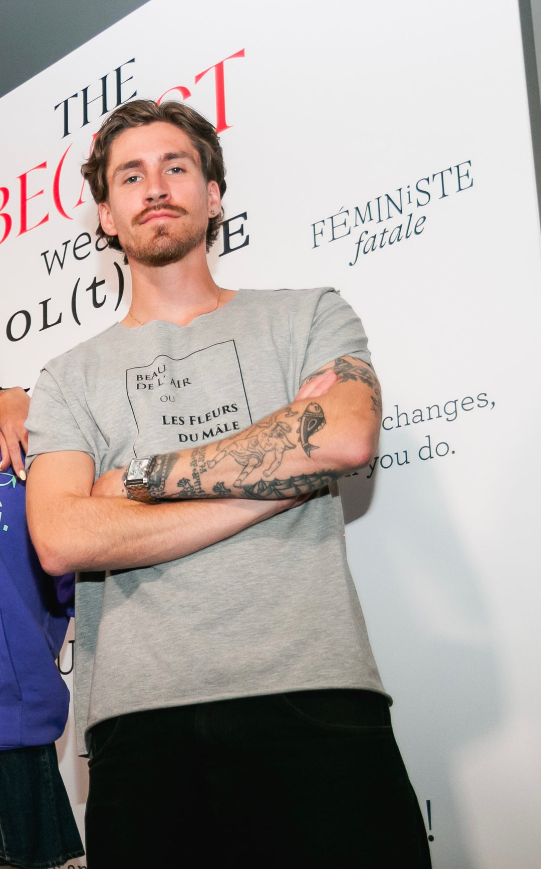 BeAU DE l'AIR ou LES FLEURS DU MÂLE smart-tee for HIM