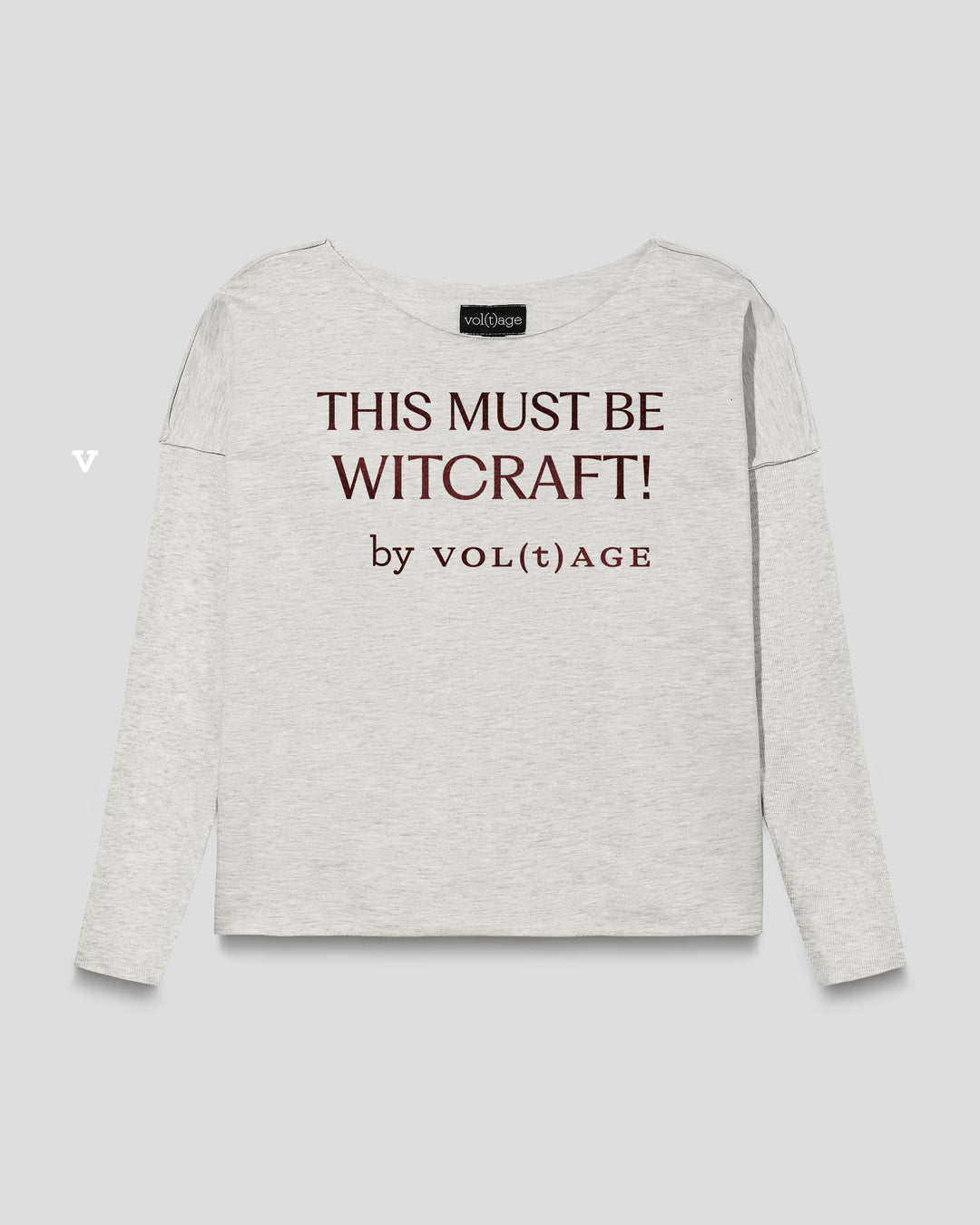 THIS MUST BE WITCRAFT! relaxed smart-shirt