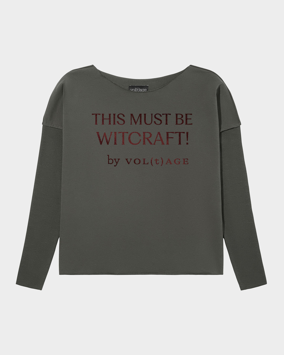 THIS MUST BE WITCRAFT! relaxed smart-shirt