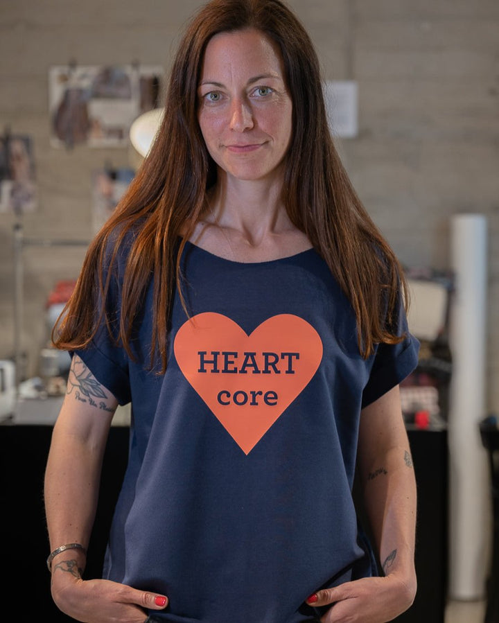 HEART CORE relaxed smart-tee