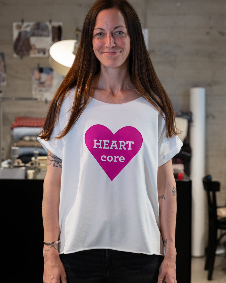 HEART CORE relaxed smart-tee