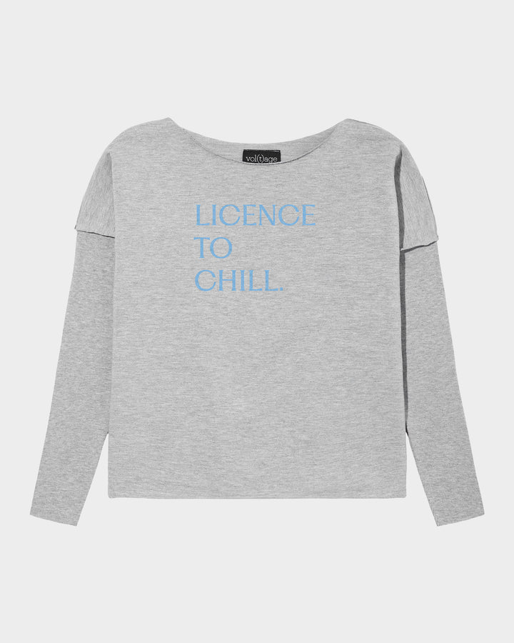 LICENCE TO CHILL relaxed smart-shirt