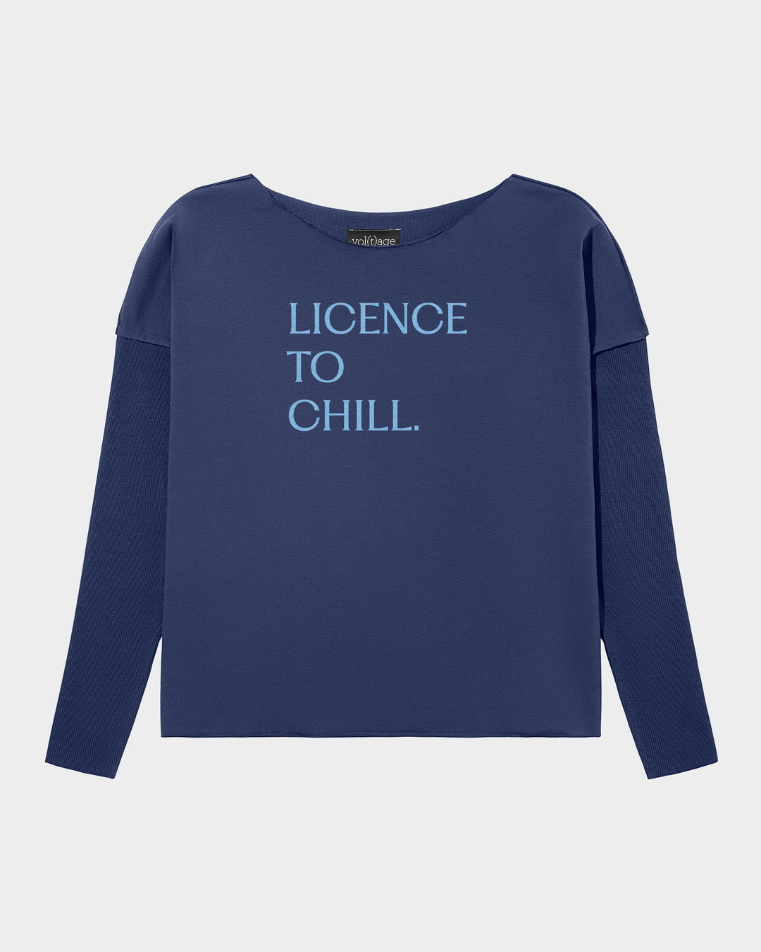 LICENCE TO CHILL relaxed smart-shirt