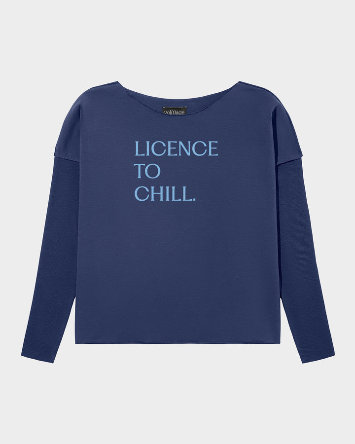 LICENCE TO CHILL relaxed smart-shirt