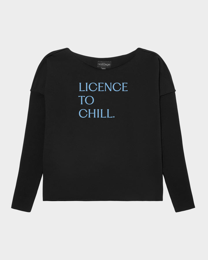 LICENCE TO CHILL relaxed smart-shirt