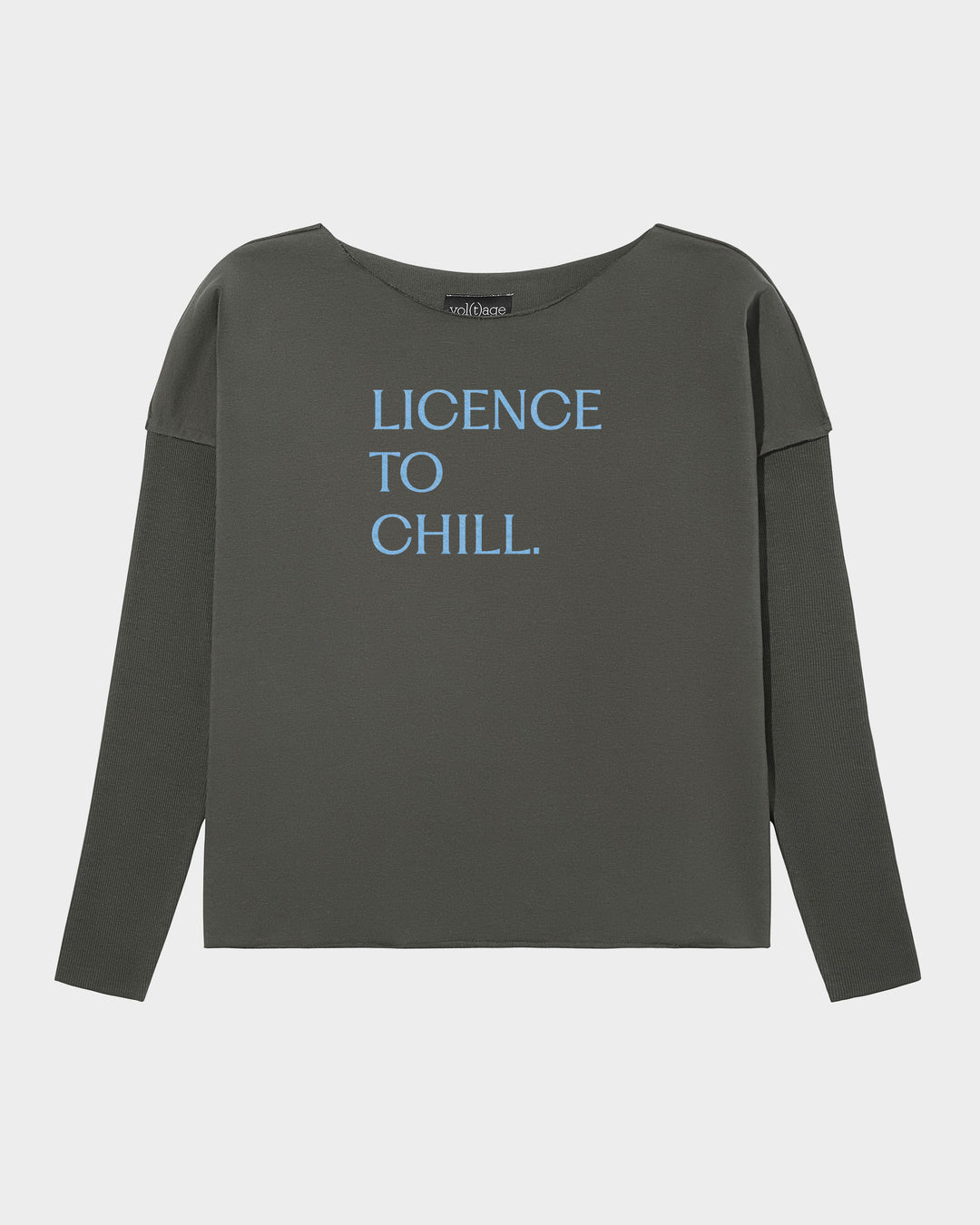 LICENCE TO CHILL relaxed smart-shirt